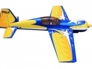 Yak 54 scale 30% (2 200 mm) 50cc (žluto/modrá)