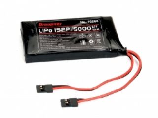 Vysílačový pack, LiPo 1SxP/5000 3,7V TX, 18,5Wh