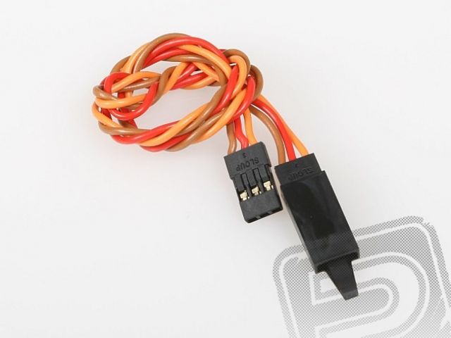 JR020 prodlužovací kabel kroucený 30cm s pojistkou