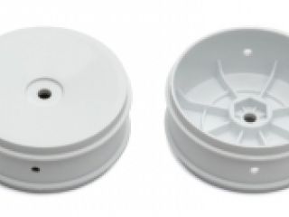 Přední disky 61 mm bílé pro 2WD (HEX 12 mm) - 2 ks