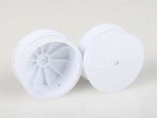 Přední disky bílé pro 4WD (HEX 10 mm) - 2 ks