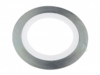 Ozdobná páska stříbrná 0,4 mm