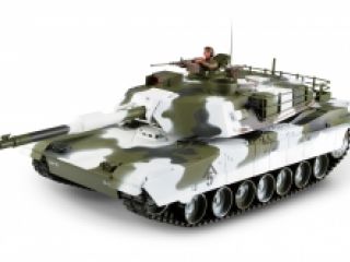 M1A1 Abrams 1:16 RC tank 2.4GHz - zimní verze
