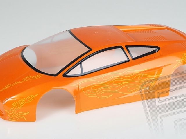 Karosérie lakovaná Himoto 1:10 Lamborghini (oranžová)