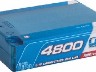 LRP 4800 - Square Pack - 110C/55C - 7.4V LiPo - 1/10 Competition Car Line Hardcase