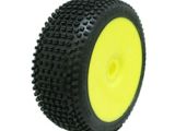 ROAD RUNNER (super soft/fial. směs) Off-Road 1:8 Buggy gumy nalep. na žlutých disk. (4ks.)