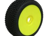 ROAD RUNNER (soft/zelená směs) Off-Road 1:8 Buggy gumy nalep. na žlutých disk. (2ks.)