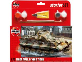 Starter Set tank King Tiger Tank 1:76