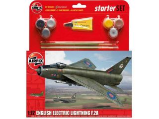 Starter Set letadlo English Electric Lightning F2A 1:72