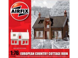 Classic Kit budova European Country Cottage Ruin 1:76