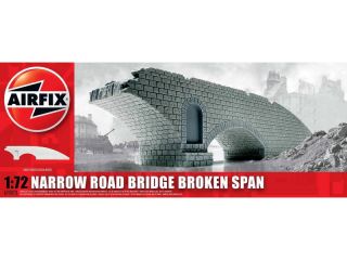 Classic Kit budova Narrow Road Bridge Broken Span 1:72
