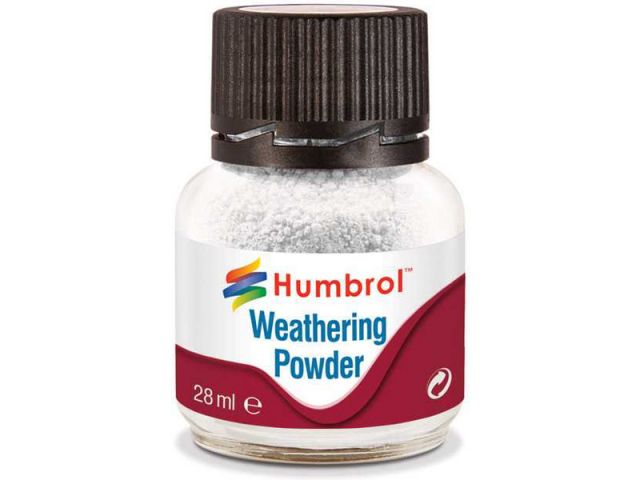 Humbrol Weathering Powder bílý pigment 28ml