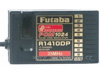 Futaba přijímač 10k R1410DP 35MHz PCM