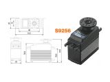 Servo S9256 3.4kg.cm 0.06s/60° 4.8V MG BB digital