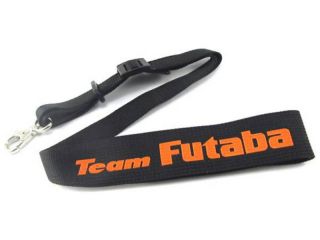 Popruh vysílače Futaba Team černo-oranžový