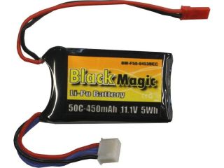LiPol Black Magic 11.1V 450mAh 50C JST