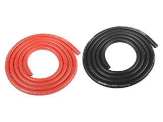 Corally silikonový kabel Super Flex 10AWG červený + černý (1m)