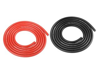 Corally silikonový kabel Super Flex 14AWG červený + černý (1m)