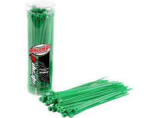 Corally stahovací pásek na kabely 2.5x100mm zelený (50)