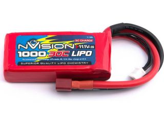 nVision LiPol 1000mAh 11.1V 30C