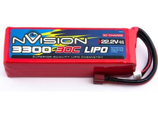 nVision LiPol 3300mAh 22.2V 30C
