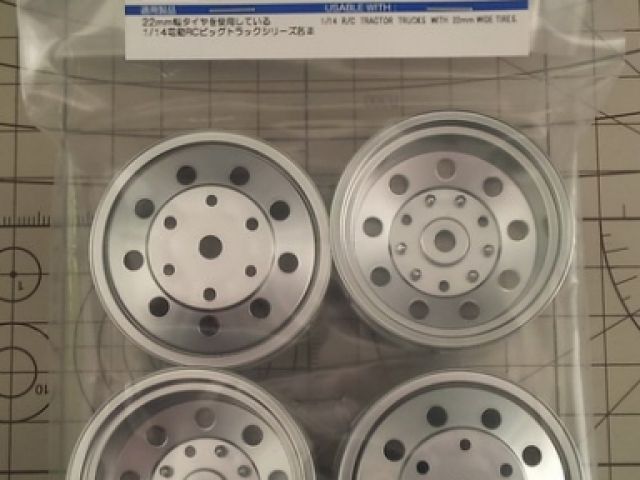 Plated R wheels (22mm/Matte)