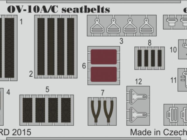 OV-10A/C seatbelts (KTH)