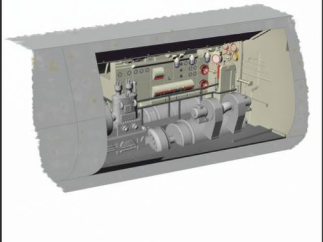 U-Boot IXc Electric Motor Section