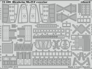 Blenheim Mk.IVF exterior (Airfix)