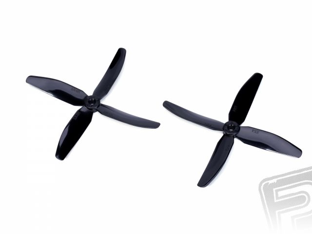 4-listá vrtule 5x4 CW/CCW černá (1 pár)