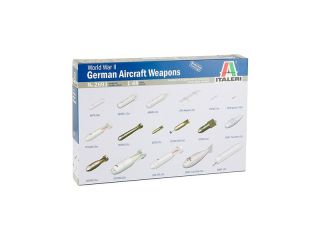 Italeri doplňky - WWII němecné letecké zbraně (1:48)