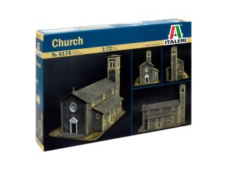 Italeri diorama - Kostel (1:72)