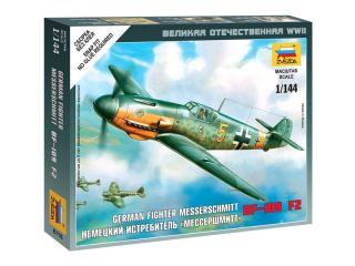 Zvezda Easy Kit Messerschmitt Bf 109F-2 (1:144)