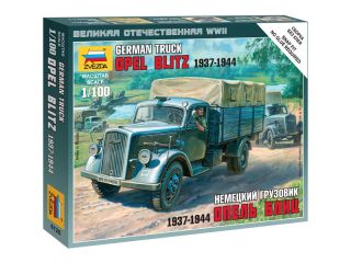 Zvezda Easy Kit German 3t Truck (1:100)