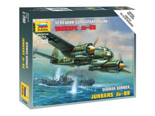 Zvezda Easy Kit Junkers Ju-88A4 (1:200)