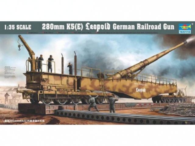 280mm Leopold Railroad Gun