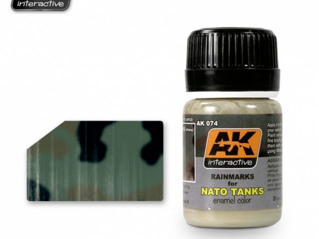 Rain Marks For NATO Tanks