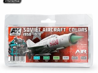 Soviet Aircraft Colors 1950-70 Set