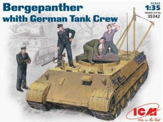 Bergepanther w/German Tank Crew