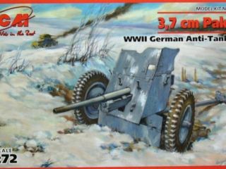 3,7cm Pak 36 German Anti Tank Gun WWII