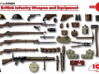 British Inf. Weapon+Equipment WWI