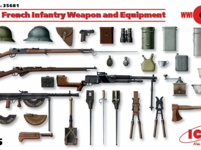 French Inf. Weapon+Equipment WWI