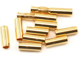 Team Orion Konektor Gold 4mm kolík(2) dutinka(10)