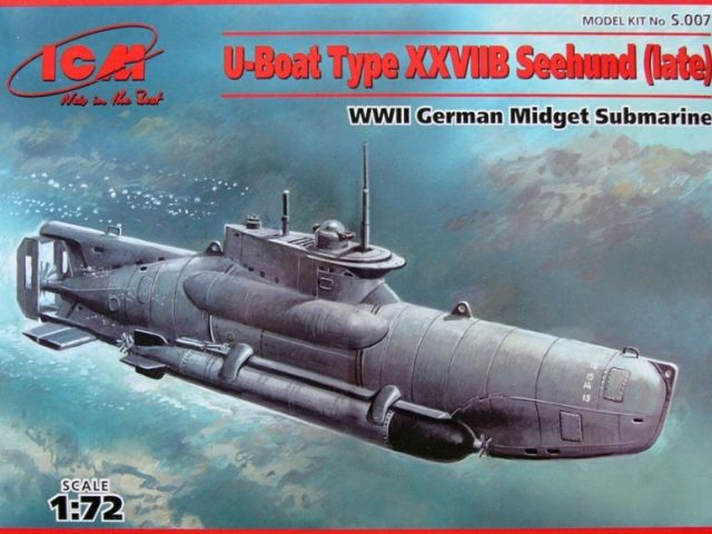 U-Boat Type XXVIIB Seehund late