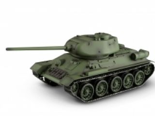 RC tank 1:16 T-34/85 RC set 2.4GHz kouř. a zvuk. efekty