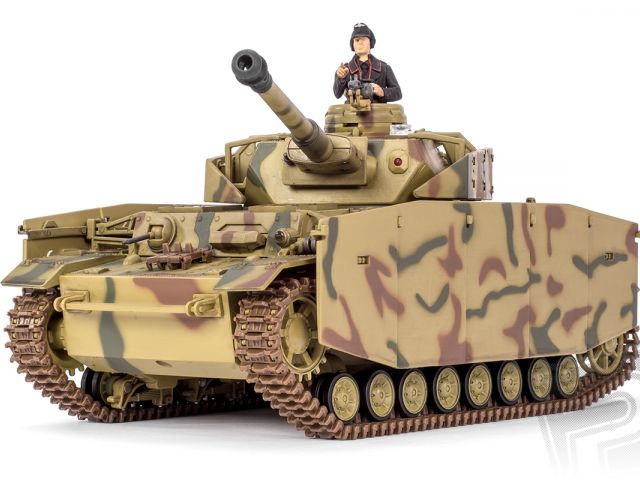 Panzer IV RC tank 1:24 2,4GHz s infračerveným bojovým systémem