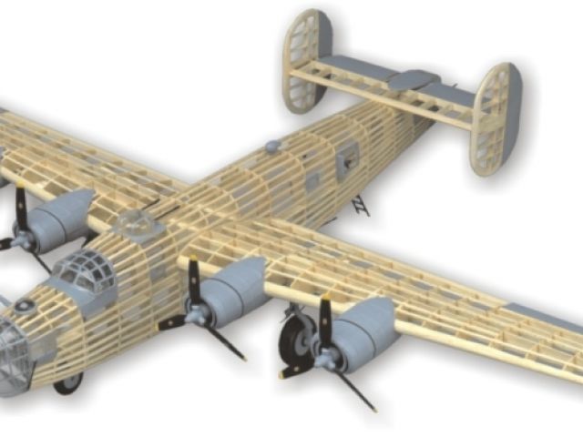 B-24D Liberator 1:28 (1232mm)