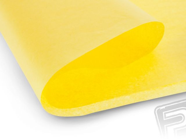 Potahový papír žlutý 50,8x76,2cm