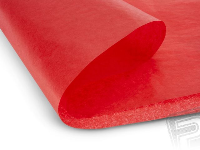 Potahový papír šarlatově červený 50,8x76,2cm